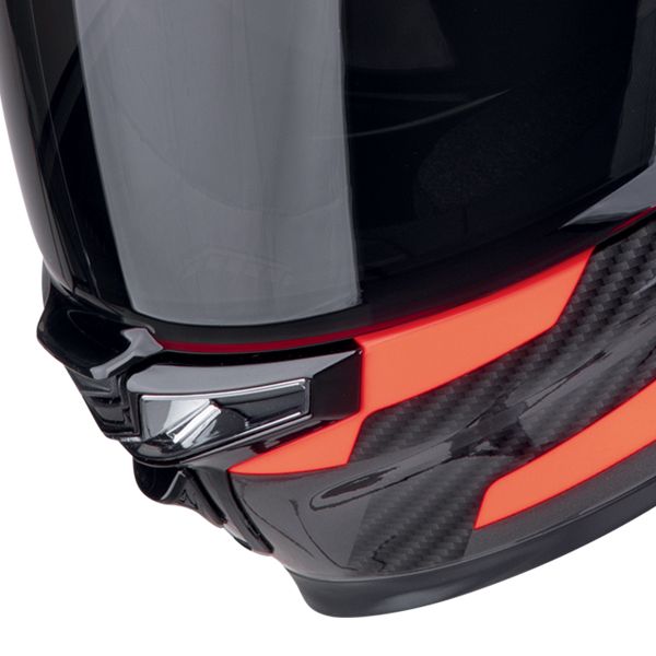 Scorpion Exo GT SP Air Flex Black Red Fluo + Kit Bluetooth BT Mini