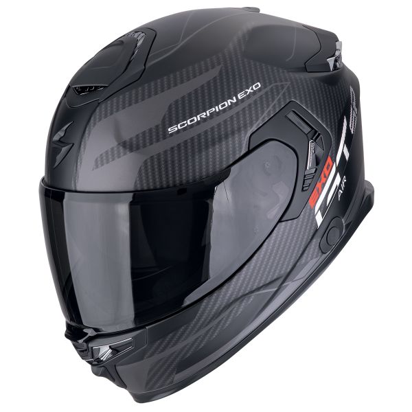 Casque Integral Scorpion Exo GT SP Air Flex Matt Black Silver