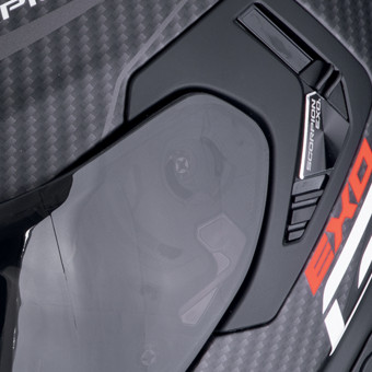 Scorpion Exo GT SP Air Flex Matt Black Silver + Kit Bluetooth Lokui K30