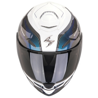 Scorpion Exo GT SP Air Flex White Chameleon + Kit bluetooth Exo-Com Link-1