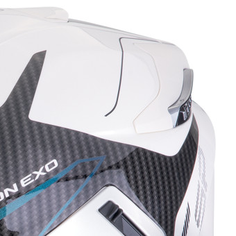 Scorpion Exo GT SP Air Flex White Chameleon + Kit bluetooth Exo-Com Link-1