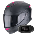 Pack Exo GT SP Air Solid Matt Black Pink + Kit bluetooth 5R Lite Solo