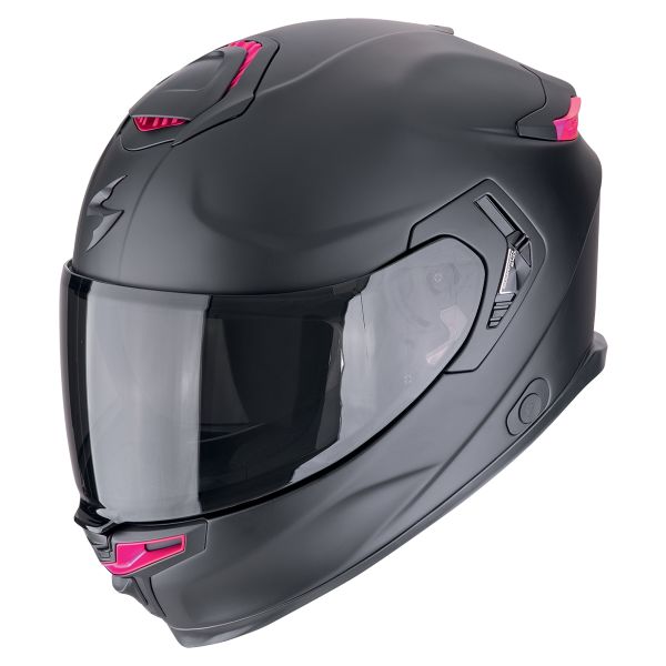 Casque Integral Scorpion Exo GT SP Air Solid Matt Black Pink Casque Integral Scorpion Exo GT SP Air Solid Matt Black Pink