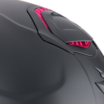 Scorpion Exo GT SP Air Solid Matt Black Pink + Kit Bluetooth Lokui K30