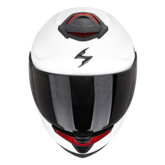 Scorpion Exo GT SP Air Solid White Pearl Matt + Kit bluetooth Exo-Com Link-1