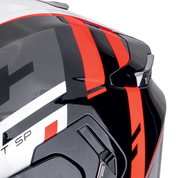 Scorpion Exo GT SP Air Tornado Black Red + Kit Bluetooth Lokui K30