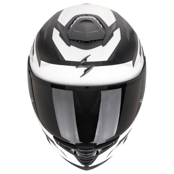 Scorpion Exo GT SP Air Tornado Matt Black Silver + Kit Bluetooth Lokui K30