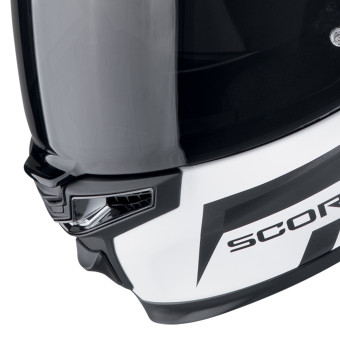 Scorpion Exo GT SP Air Tornado Matt Black Silver + Kit bluetooth Exo-Com Link-1C