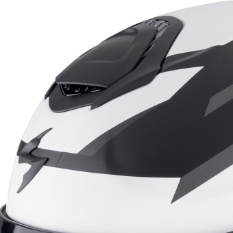 Scorpion Exo GT SP Air Tornado Matt Black Silver + Kit bluetooth Exo-Com Link-1C