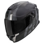 Casque Integral Scorpion Exo GT SP Air Touradven Black Mat Silver