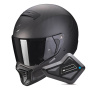 Casque Integral Scorpion EXO-HX1 Carbon SE Matt Black + Kit Bluetooth BT Mini