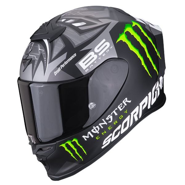 Exo R1 Air Fabio Monster Replica Matt Black Silver