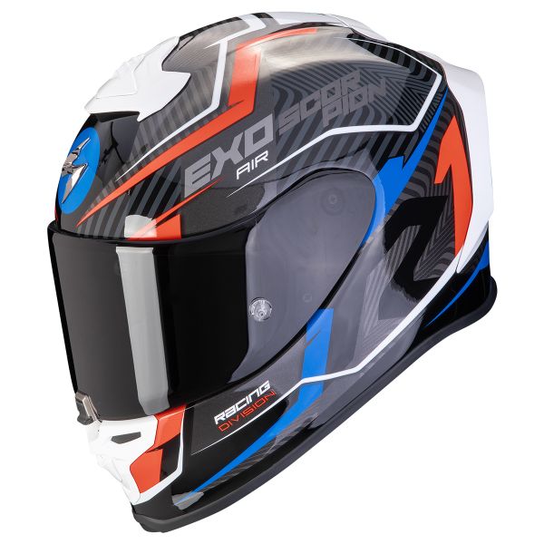 Casque Integral Scorpion Exo R1 Evo Air Coup Black Red Blue