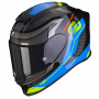 Casque Integral Scorpion Exo R1 Evo Air Vatis Black Blue