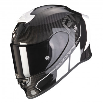 Casque Integral Scorpion Exo R1 Evo Carbon Air Corpus II Black White Casque Integral Scorpion Exo R1 Evo Carbon Air Corpus II Black White