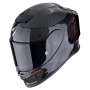 Casque Integral Scorpion Exo R1 Evo Carbon Air Cynergy Black Red