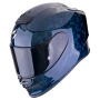Casque Integral Scorpion Exo R1 Evo Carbon Air Onyx Blue