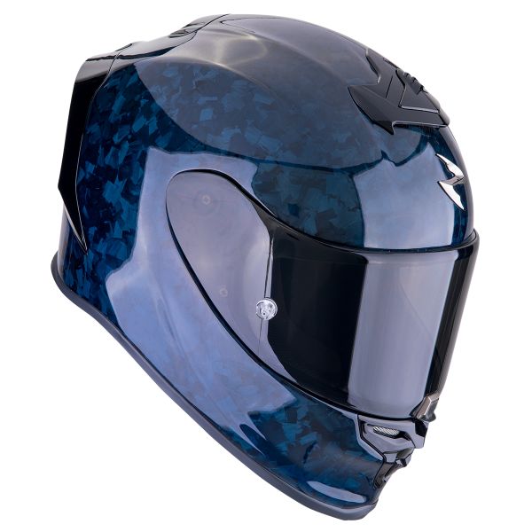 Scorpion Exo R1 Evo Carbon Air Onyx Blue