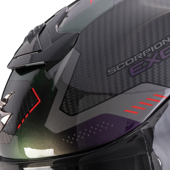 Scorpion Exo R1 Evo Carbon Air Propel Black Chameleon
