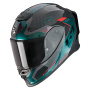 Casque Integral Scorpion Exo R1 Evo Carbon Air Propel Black Green