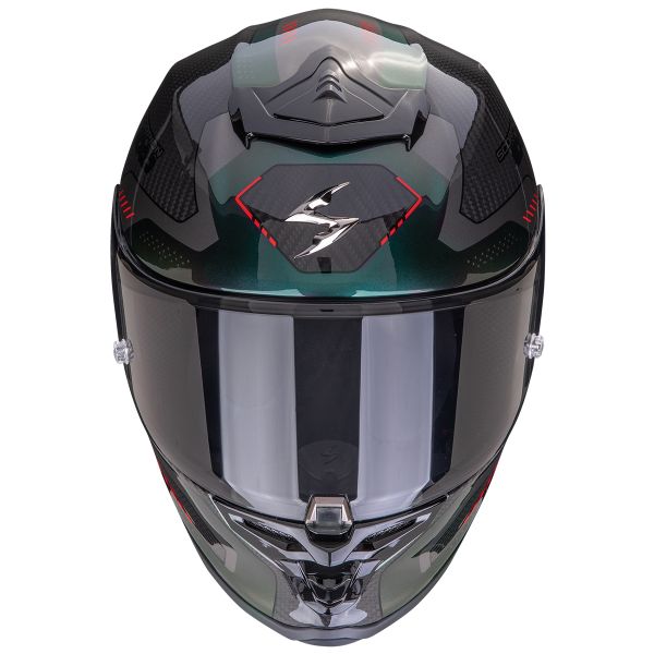 Scorpion Exo R1 Evo Carbon Air Propel Black Green