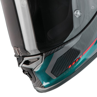 Scorpion Exo R1 Evo Carbon Air Propel Black Green