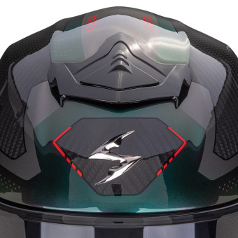 Scorpion Exo R1 Evo Carbon Air Propel Black Green