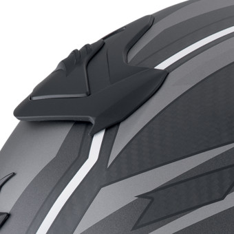 Scorpion Exo R1 Evo Carbon Air Runner Matt White + Kit bluetooth Exo-Com Link-1C