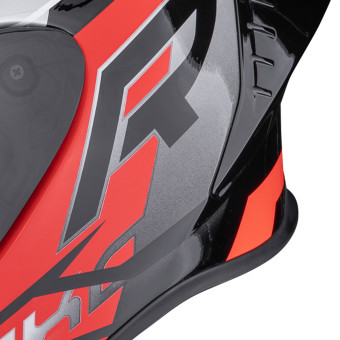 Scorpion Exo R1 Evo II Air Adrenaline Black Red Silver