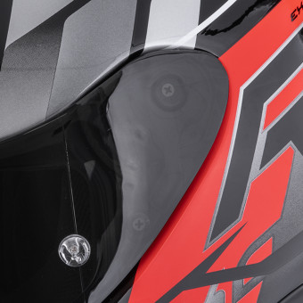 Scorpion Exo R1 Evo II Air Adrenaline Black Red Silver