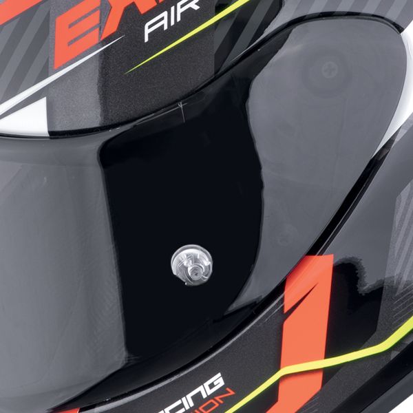 Scorpion Exo R1 Evo II Air Coup Black Red Yellow Fluo