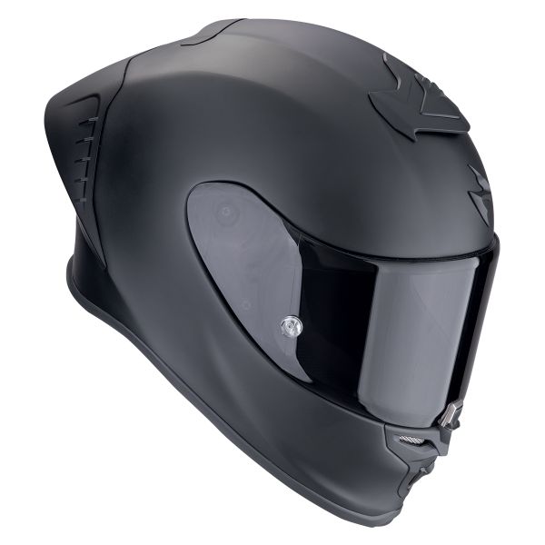 Scorpion Exo R1 Evo II Air Matt Black + Kit bluetooth Exo-Com Link-1