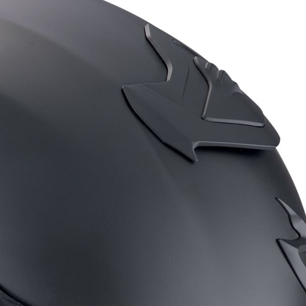 Scorpion Exo R1 Evo II Air Matt Black + Kit bluetooth Exo-Com Link-1