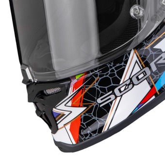 Scorpion Exo R1 Evo II Air Pouls White Multi