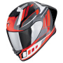 Casque Integral Scorpion Exo R1 Evo II Air Vital Grey White Red