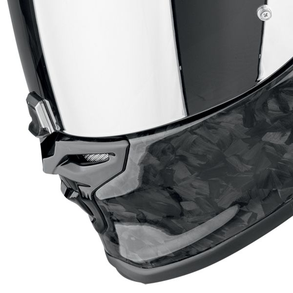 Scorpion Exo R1 Evo II Carbon Air Onyx Black + Kit bluetooth Exo-Com Link-1
