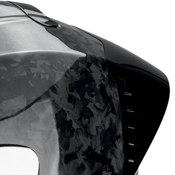 Scorpion Exo R1 Evo II Carbon Air Onyx Black + Kit bluetooth Exo-Com Link-1