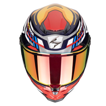 Scorpion Exo Race Air Kobra Blue Yellow Red