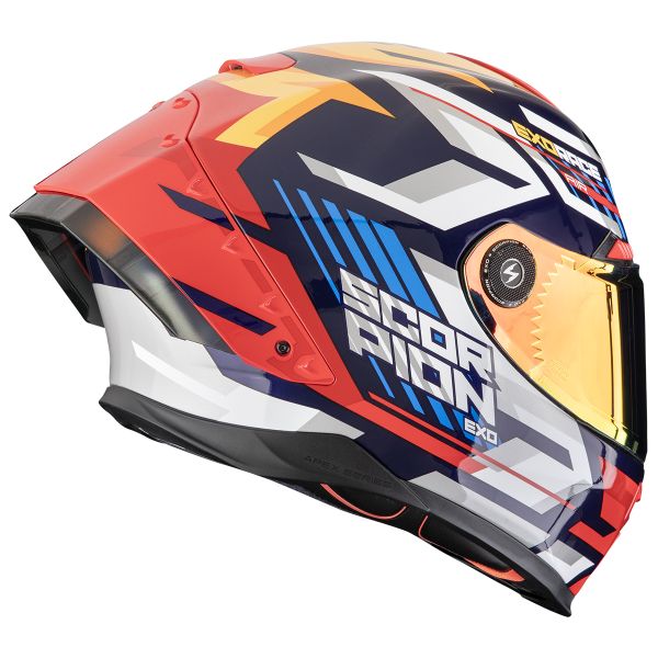 Scorpion Exo Race Air Kobra Blue Yellow Red