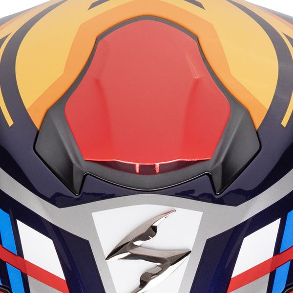 Scorpion Exo Race Air Kobra Blue Yellow Red