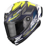Casque Integral Scorpion Exo Race Air Kobra Matt Blue Neon Yellow