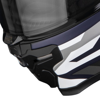 Scorpion Exo Race Air Kobra Matt Blue Neon Yellow