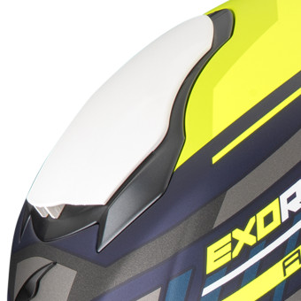 Scorpion Exo Race Air Kobra Matt Blue Neon Yellow