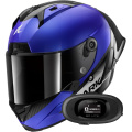 Pack Aeron GP Blank SP Carbon Blue Anthracite + Kit bluetooth 5R Lite Solo