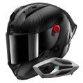 Pack Aeron GP Blank SP Full Carbon + Kit Bluetooth Sena for Shark Mesh Solo