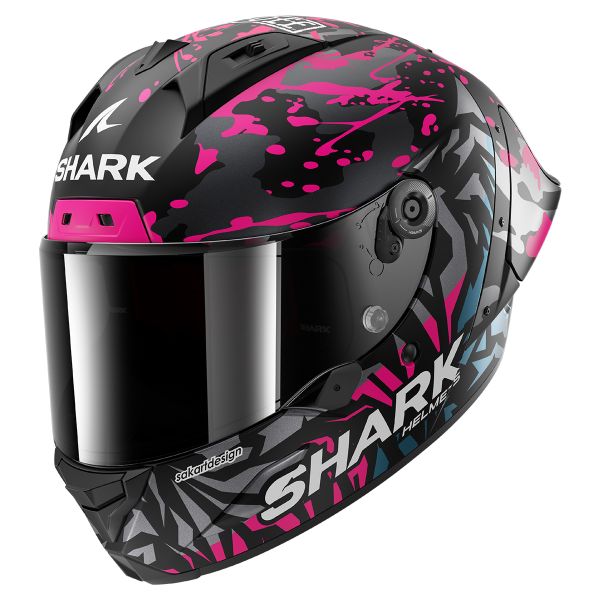 Casque Integral Shark Aeron GP FIM 2 Racing Replica Redding Mat KVB Casque Integral Shark Aeron GP FIM 2 Racing Replica Redding Mat KVB
