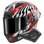 Casque Integral Shark Aeron GP FIM 2 Racing Speed-Fancy Mat DWR + Kit Bluetooth BT Mini