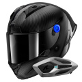 Pack Aeron GP FIM Racing Full Carbon DKD + Kit Bluetooth Sena for Shark Mesh