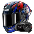 Pack Aeron GP FIM Racing Replica Zarco Victory 2025 DBU + Kit Bluetooth 5S So