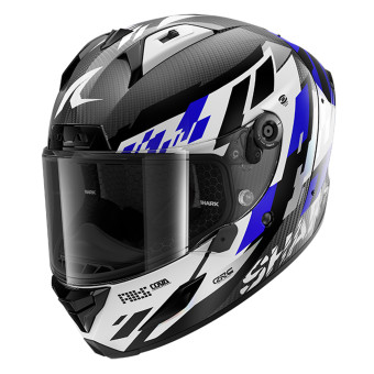 Casque Integral Shark Aeron Raceblock DBU Casque Integral Shark Aeron Raceblock DBU